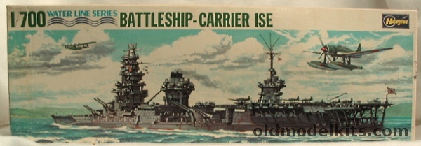 Hasegawa 1/700 IJN Battleship Ise Hybrid Carrier, B2-250 plastic model kit